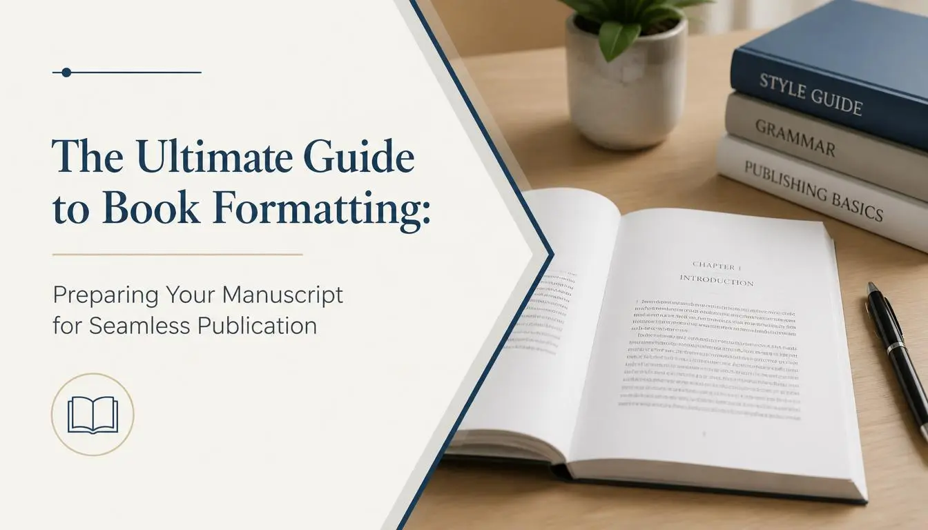 The Ultimate Guide to Book Formatting: Preparing Your Manuscript for Seamless Publication Cover