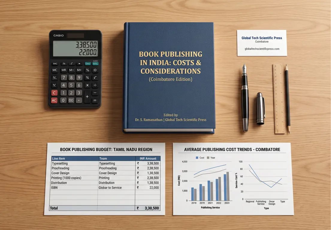 Academic Book Publishing Cost in Coimbatore: What Authors Should Budget For Cover
